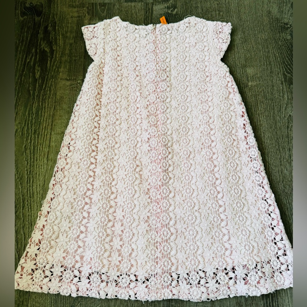 MAYORAL***Lace Pink Dress***Age 8***$89 - Picture 3 of 4